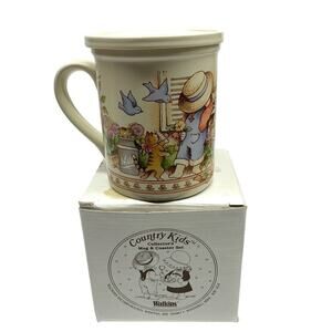 Vintage 1990 Watkins "Moms are Special" 6181 Cup 1 of 6 Coffee Mug/Coaster Set
